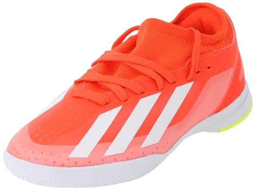 adidas X Crazyfast League in J Astro Turf Football Boots Red 2 UK Child