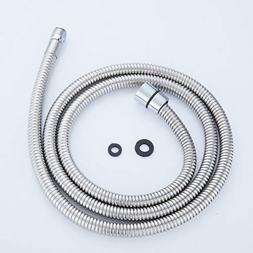 Brauseschlauch,Schlauch Dusche Edelstahl-Chrom-Oberfläche Pull Out Dusche Rohr, Bad Waschtisch Küche Ablasshahn Spezialschlauch (Color : A 3m)