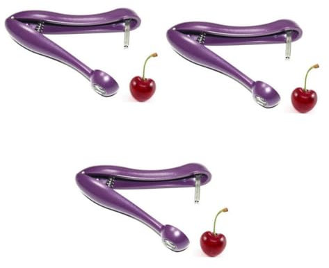 TOPBATHY 3St Olivenentkerner stainless steel inoxlm küchenhelfee cherry kirschkern entkerner Entkernen plastiktisch easy putz plastic Kirschentkerner Europäisch und amerikanisch Olivengrube
