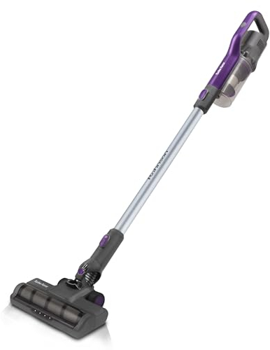 Rohnson Aspirapolvere 2 in 1 - Verticale & Portatile, 700W, Spazzola LED Motorizzata, Design Compatto, Capacità 0,6L, Cavo 6m, Raggio di Pulizia 7m, Filtro HEPA, Livello di Rumore 78dB