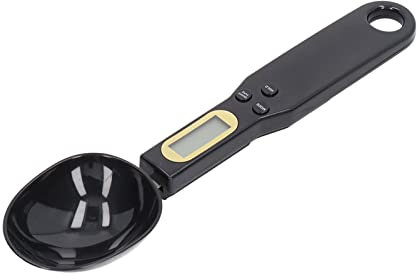 FLEXMAN Food Scale Spoon, 500G Removable Spoon Scale Digital Spoon Scale with Display Electronic Screen Measure for Small Parts, Food Materials, Condiments, Pet Food