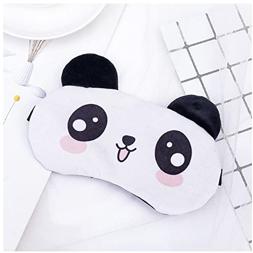 Schlafmaske Schlaf Augenmaske Eyeshade Baumwolle Katze Eyepatch Schlafmaske Nette Augenabdeckung Reisende Reste Augenband Schlafhilfe Augenägläubiger Augenmaske Schlafmaske(Size:Panda)