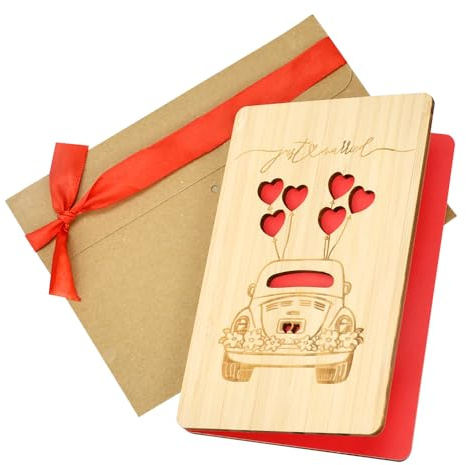 LPAMABA 12 PCS Carte Voeux de Bonheurcarte Voeux Mariage avec 12 PCS Enveloppe Carte Voeux Anniversairecarte Voeux Fleurs Carte Voeux Bapteme Carte Voeux Naissance（Salutation Allemande）