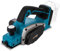 KATSU FIT-BAT Rabot Sans Fil 21V Brushless 82mm, Profondeur 2mm, Semelle Alu avec 3 Rainures en V, Lames Suppl., Sans Batterie ni Chargeur