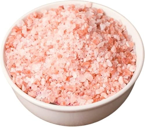 Himalayan Pink Salt Fine 20kg Pure Organic Bath Salts Muscle Soak with Magnesium Flakes Coarse Sea Salt Hot Tub & Spa Ideal for Grinder Refill, Cooking and Bathing
