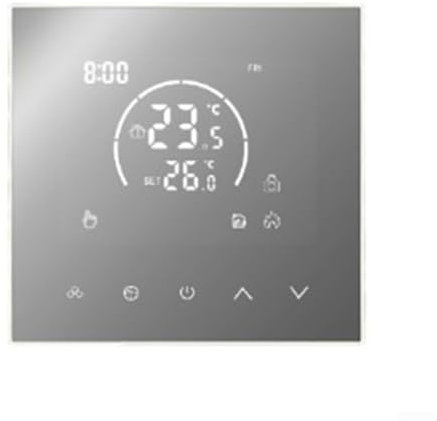 Smartes Thermostat, Wandmontage, elektrische Fußbodenheizung, Temperaturregelung, Heizkessel, Bedienfeld für elektrische Heizung (Wasserheizung)