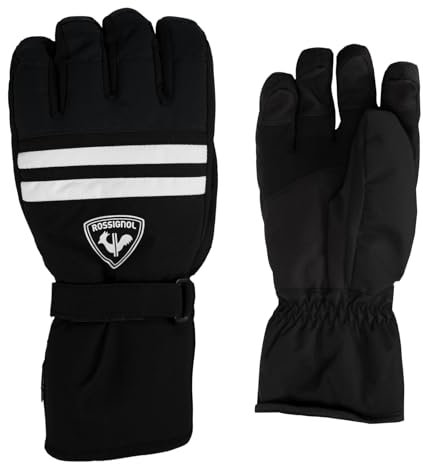 Rossignol Herren Handschuhe Skihandschuhe Action IMPR, Farbe:Schwarz, Artikel:-200 black, Größe:M