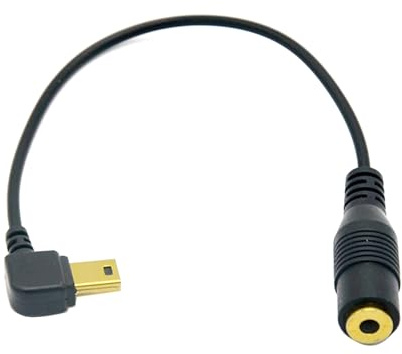 3.5mm Microphone USB External 3.5mm Adapter Transfer Cable Wire 43 Action Camera Accessories USB to Mic Adapter