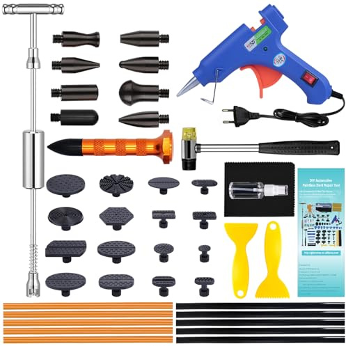 Manelord Auto Tirabolli per Carrozzeria, Kit Ventosa Carrozzeria Estrattore Riparazione di Levabolli, Ventosa per Carrozzeria Car per Rimozione Ammaccature