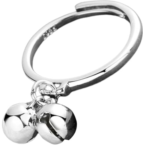 JEWEDECO Regolabile Donna a Doppia Campanella, Apertura Regolabile, Design Decorativo in Rame, Divertente e Impilabile