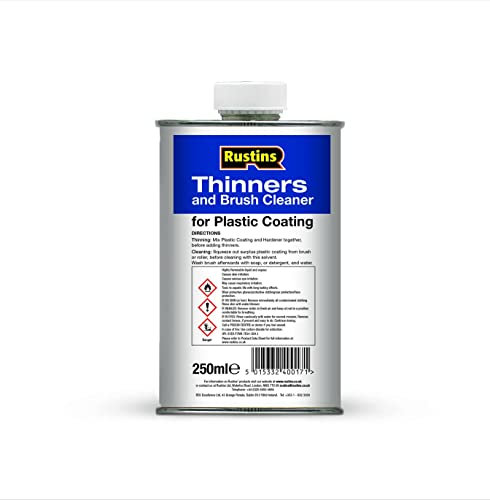 Rustins PCTH250 250ml Plastic Coating Thinners