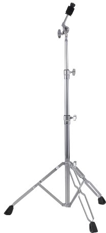 Pearl C830 Doppelstrebiger Beckenständer, mittelschwerer Ständer mit Gearless UniLock Beckenneigung, dreistöckige Höhenverstellung und stabile Doppelstrebige Beine.