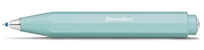 Kaweco SKYLINE SPORT Kugelschreiber Mint I Business Kuli aus hochwertigem Kunststoff I Trendiger Kuli in Türkis I 12 g Taschen-Kugelschreiber mit Herzkurvenmechanik I Druckkugelschreiber 10,5 cm