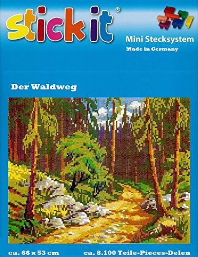 stickit Mini Stecksystem Der Waldweg ca. 8.100 Teile Nr. 41278