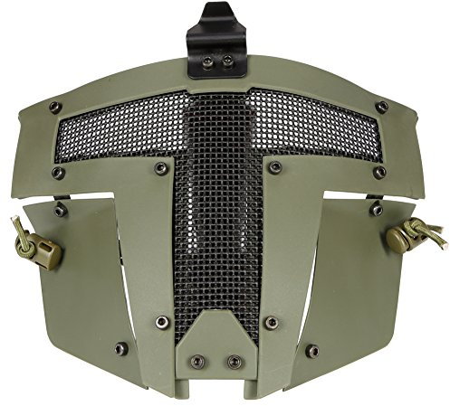 LEJUNJIE Taktische Vollgesichtsmaske aus Stahlmaske Schneller Helm Zubehör Schutzmaske