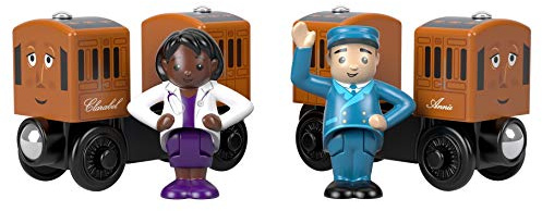 THOMAS & FRIENDS 900 GGH17 EA Annie & Clarabel aus Holz, Mehrfarbig
