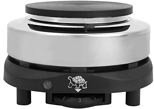 Estufa de Encimera Eléctrica, Quemador de Placa Calefactora Portátil Individual para café y té