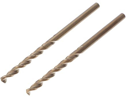 WOONEKY 2stücke Hartmetallbohrer Für Stahl Kupfer Aluminium Bohrer Metallbohrer Bohrerset Für Metall