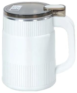 Electric Mixer Grinder, Electric Coffee Grinder Herb Nuts Grains Pepper Grass Spice Flour Mill Cafe Beans Detachable Electric Grinder Machine for Grinding Various Dried Cereal/Herb/Spice/Nut(Bianco)