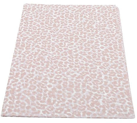 BESTYASH 20blätter Blumenverpackungspapier Rosé-gold Leopard Gemustert Eignet Sich Für Blumensträuße Geschenkverpackungen Vielseitig Für Diy Kunsthandwerk Festdekoration