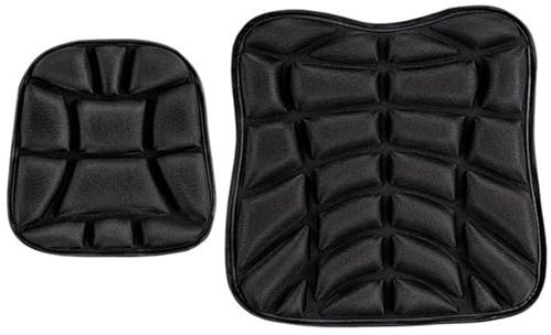 WWITH Cojin Asiento Moto para BMW R 1300 GS/R 1300 GS Adventure (2023-), Transpirable Antideslizante Alivio de Presión Cojín de Asiento para Motocicleta,C 2Pcs Fabric