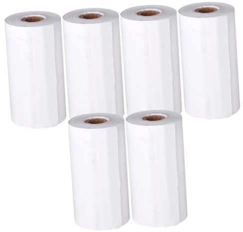 Alipis 6 Rolls Instant Camera Thermal Printer Paper Refill Photo Transfer Roll Paper for Instant Print Cameras