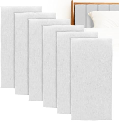 Wapasezyar Paneles de pared acolchados, 4 unidades de 40 x 20 cm, panel acolchado autoadhesivo, paneles decorativos rectangulares, anticolisiones, cojín de pared, revestimiento de pared 3D, color