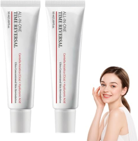 Kumiara Crema Age Reset 50 ml per Donne and Uomo, Anti - Rughe, Idratante, Anti - Invecchiamento, Calmante e Nutriente, Adatto a tutti i tipi di pelle