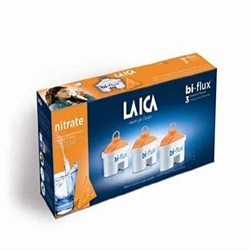 Laica L701905 Cartouche Bi-Flux Nitrate Plastique Blanc 286 x 128 x 62 cm Pack de 3