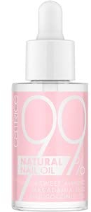 Catrice Huile pour ongles naturelle à 99%, avec graines d'amande douce de macadamia et huile de coco, transparente, nourrissante, avec huiles, sans acétone, végétalienne, sans particules de