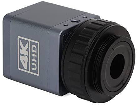 Telecamera Industriale Microscopio, 41MP 4K 2160P 1080P HDMI USB Digital Videocamera con Supporto C Lente Portatile Microscopio Compatibile con Windows per Scheda PCB