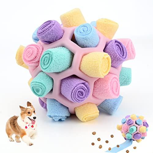 Alfombra Olfato Juego de Inteligencia para Perros, Bola de Rapé, Snuffle Mat, Pelota Interactiva, Estera de Alimentación Lenta para Perros Pequeños y Medianos