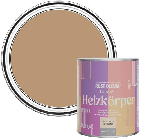 Rust-Oleum Hitzebeständiger Heizkörperlack in seidenglänzendem Finish - Lehm 750ml