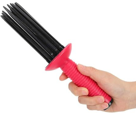Heißluft-Stylingbürste, Heißluftkämme Für Flauschiges Haar, Curling Roll Comb, Hair Fluffy Curling Roll Comb, Haushaltsfrauen-Heißluftkämme Für Flauschiges Haar Für Zuhause, Bühnenauftritte, Reisen