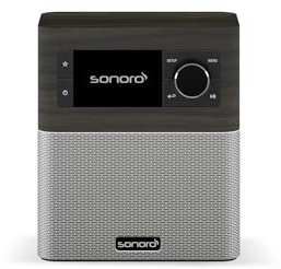 sonoro Radio Internet Stream (FM, Bluetooth, DAB, Spotify, Amazon, Deezer, App, resistente agli spruzzi d'acqua), color rovere