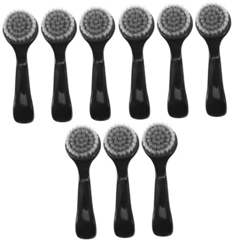 Ipetboom 9stücke Gesichtsreinigungsbürste Ergonomische Tragbare Gesichtswaschbürste Für Sanfte Reinigung Und Makeup-entfernung Für Zuhause Und Unterwegs Für Hauttypen Geeignet