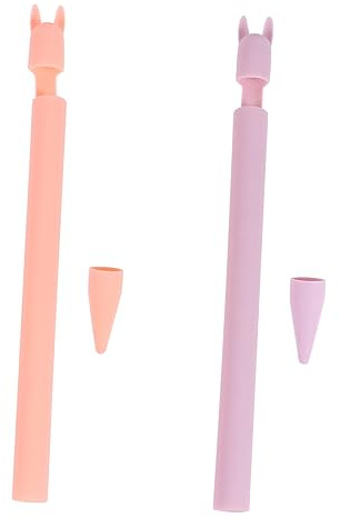 HOMSFOU 2piezas Funda para Stylus Pen Compatible Pencil Antideslizante y Protector contra Diseño y