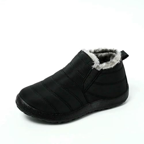 YIMAISZQ Pantofole Scarpe da Donna Invernale Caldo A Prova di Freddo Velvet Antiskid Stivali Impermeabili All'aperto al Coperto Morbide Casa-bk-43
