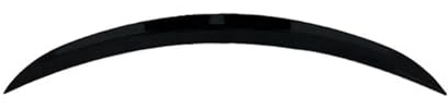 MP Style Compatible for BMW 3-Series E90 318i 320i 325i 2005-2012 Car Rear Trunk Lid Wing Duck Tail Lip Spoiler Body Kits(Glossy Black)