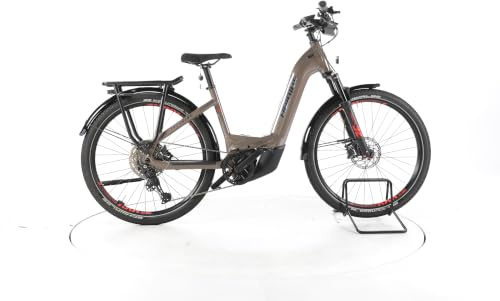HAIBIKE E Bike Trekking 8 Trekking E-Bike Damen Herren 28 Zoll Elektrofahrrad, 85 Nm 750 Wh, 11 Gänge, Hydraulische Scheibenbremse 161-171 cm braun (Generalüberholt)