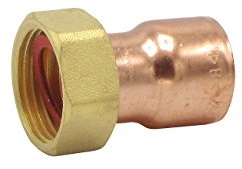 Conex | Bänninger LÖTFITTING KUPFER VERSCHRAUBUNG FLD. ½ x 15 MM - 10 Stück