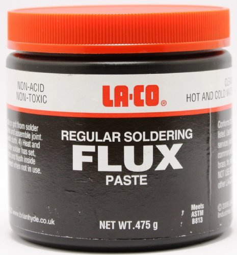 2 X LA-CO Regular Soldering Flux Paste 475g