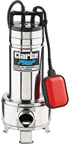 Clarke SWP900A Heavy Duty Submersible Sewage Pump - 7230096