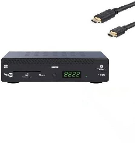 Terminal RÉCEPTEUR Satellite EUTELSAT Triax THR7610 FRANSAT+HDMI+ Carte FRANSAT