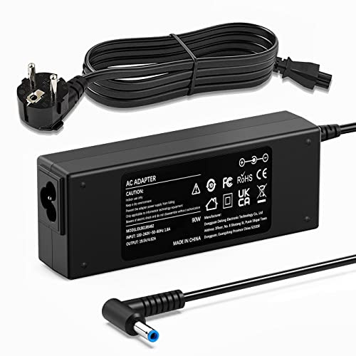 90W Laptop Ladekabel Ladegerät für HP 19,5V 4,62A Netzteil 4,5 x 3,0 mm