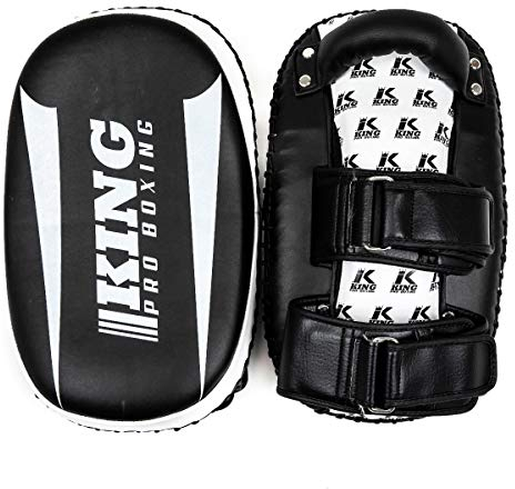 King PB Muay Thai Pratzen REVO KP 1 Paar - Premium Thai Pratzen Kick Polster Pads Schlagpolster