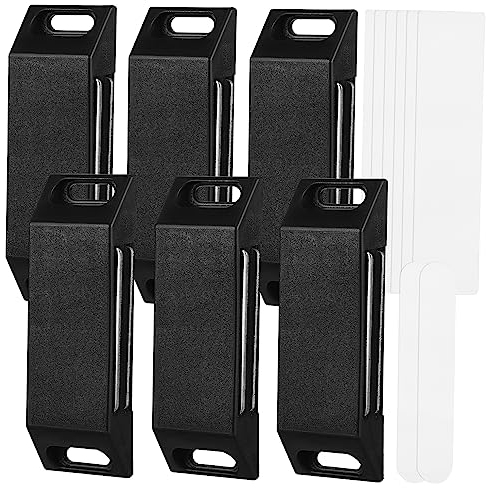 DOITOOL 6stücke Teiliges Magnetischer Türverschluss Aus Robustem Abs Ohne Bohren Starker Kleber Für Küchenschränke Kleiderschränke Und Schranktüren Sicheres Schließen Und Stabiler Halt