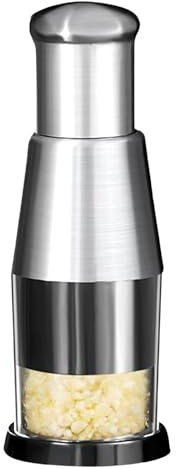 Tritatutto Per Aglio, Tritatutto Manuale - Taglierina Per Alimenti Manuale | Affettatrice Di Ciga Non Sicuro Con Contenitore Ient, Macinatore Di Alimenti Portatile Per Cucina, Pepe, Cipolla, Noci