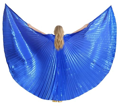MUNAFIE Flügel Halloween Kostüm für Mädchen und Jungen Feenflügel Isis Wings Flügel Kostüm für Karneval Cosplay Party