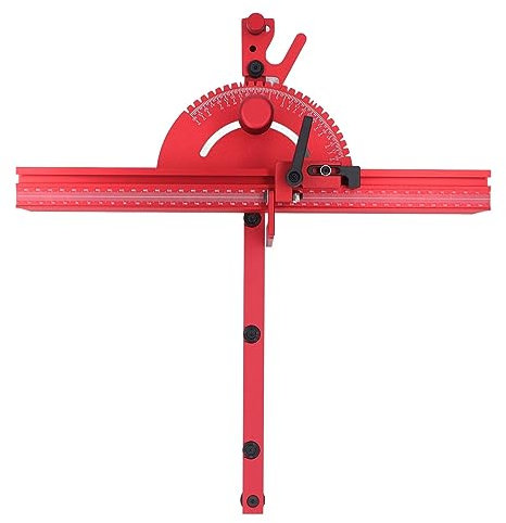 CJNQQJWS Table Saw Fence System Tablesaw Mitre Gauge Aluminum Alloy Miter Rod, Professional Accuracy, Versatile Table Saw Miter Gauge System With Complete Accessories, For Easy Installation